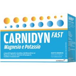 ALFASIGMA SPA CHC Carnidyn Fast 20 Bustine - Integratore Magnesio e Potassio