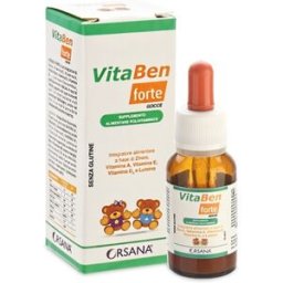 ORSANA ITALIA Srl Vitaben Forte Gocce 15 ml - Integratore Polivitaminico