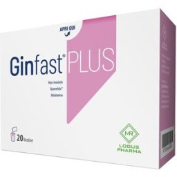 LOGUS PHARMA ELP Ginfast Plus 20 Bustine - Integratore Contro Disturbi del Ciclo Mestruale