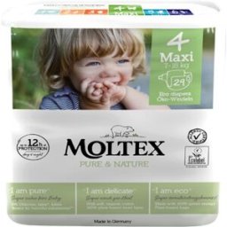 ONTEX Moltex Pure &amp Nature 4 (7-18)Mx 29 pezzi