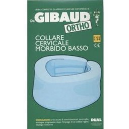 DUAL SANITALY Dr.Gibaud Ortho Collare Cervicale Morbido Azzurro Taglia 2