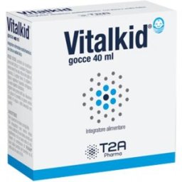 OMEGA PHARMA SpA Vitalkid Gocce 40 ml - Integratore Alimentare