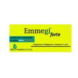 ABI PHARMACEUTICAL Emmegi Forte 20 Compresse Masticabili - Integratore Alimentare