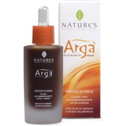 BIOS LINE SpA Nature's Arga Gocce di Sole Viso Fluido Autoabbronzante 30 ml