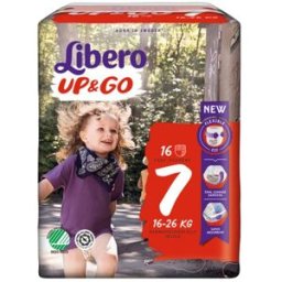 ESSITY ITALY SpA Libero Up&amp Go Taglia 7 Pannolini 16 Pezzi