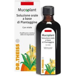 NATURWAREN ITALIA Srl Dr. Theiss Sciroppo alla Piantagine Soluzione Orale 250 ml - Integratore Alimentare