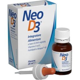 JUNIA PHARMA Neo D3 Gocce 20 ml - Integratore Alimentare