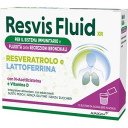 ALFASIGMA SPA NO RX Resvis Fluid XR 12 Bustine - Integratore Fluidificante