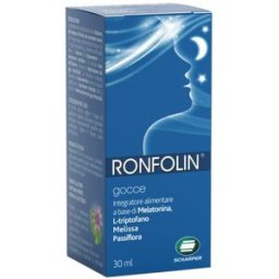 SCHARPER Ronfolin Gocce 30 ml - Integratore Alimentare a Base di Melatonina