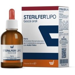 STERILFARMA Srl Sterilfer Lipo Gocce 30 ml - Integratore Ferro