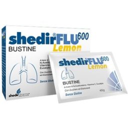 SHEDIR PHARMA Shedirflu 600 20 Bustine - Integratore Vie Respiratorie