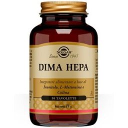 SOLGAR ITALIA Solgar Dima Hepa 50 Tavolette - Integratore per il Fegato