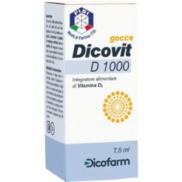 DICOFARM SpA Dicovit D Gocce 7,5 ml - Integratore Vitamina D