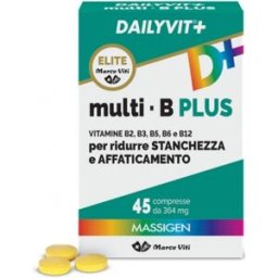 MARCO VITI FARMACEUTICI SpA Massigen DailyVit+ MultiB 45 Compresse - Integratore Alimentare