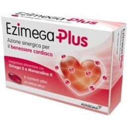 ALFASIGMA SpA Ezimega Plus 20 Capsule Molli - Integratore per il Colesterolo