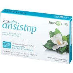 BIOS LINE VitaCalm Ansistop 60 Compresse - Integratore Rilassante