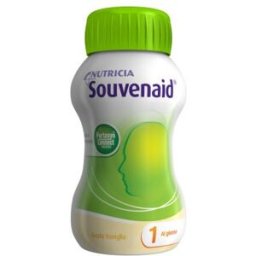 DANONE NUTRICIA Souvenaid Vaniglia Alimento Dietetico Fini Speciali 4 x 125 ml