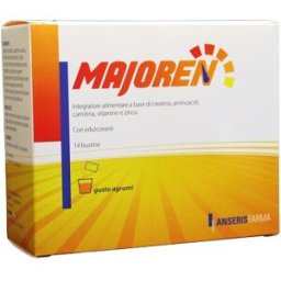 ANSERIS FARMA Srl Majoren Proenergetico e Corroborante 14 Bustine - Integratore Alimentare