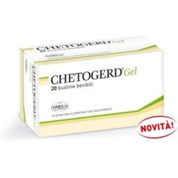 OMEGA PHARMA SpA Chetogerd Gel 20 Bustine - Integratore Alimentare