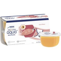 PRODOTTI FMC BRV Resource Aqua Bevanda Gelificata Pesca 4 x 125 grammi