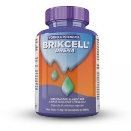 BIOSALUS Brikcell Drena 30 Capsule - Integratore Drenante