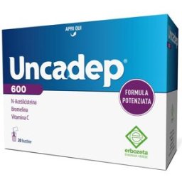 ERBOZETA ELP Uncadep 600 20 Bustine - Integratore Alimentare