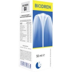 BIOGROUP Srl Biodren GI Gocce 50 ml - Integratore Alimentare Benessere Intestinale