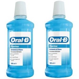 PROCTER & GAMBLE SRL Oral-B Fluorinse Collutorio Bipacco 2 x 500 ml