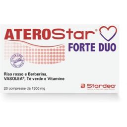 STARDEA Srl Aterostar Forte Duo 20 Capsule - Integratore per il Colesterolo