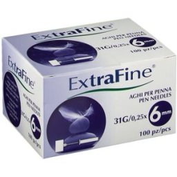 DESA PHARMA Extrafine 100 Aghi per Penna da Insulina G31 6 mm