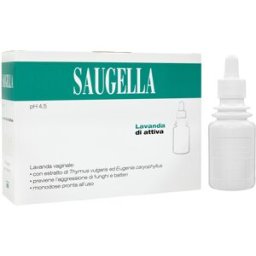 Cooper Saugella Lavanda Vaginale 4 Flaconcini 140 ml