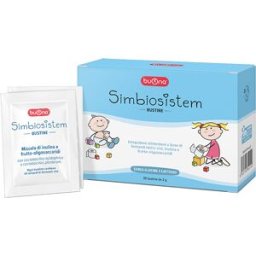 BUONA SPA Simbiosistem 20 Bustine - Integratore Fermenti Lattici e Fibre