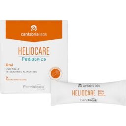DIFA COOPER SpA Heliocare Oral Pediatrics 24 Bustine - Integratore Antiossidante per Bambini