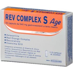REV PHARMABIO Srl Rev Complex S Age 20 Capsule - Integratore Alimentare