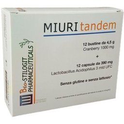 BIO-STILOGIT Miuri Tandem 12 Buste + 12 Capsule - Integratore Alimentare