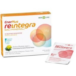 BIOS LINE Ener Plus Reintegra 10 Bustine - Integratore Sali Minerali