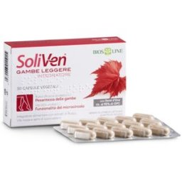 BIOS LINE SpA Soliven Gambe Leggere 30 Capsule - Integratore Alimentare