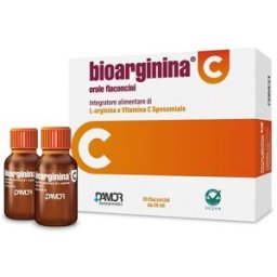 DAMOR Bioarginina C 20 Flaconcini Orali - Integratore Difese Immunitarie