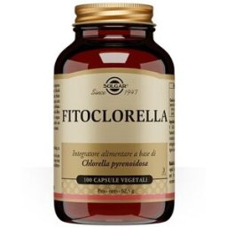 SOLGAR ITALIA Solgar Fitoclorella 100 Capsule Vegetali - Integratore Antiossidante