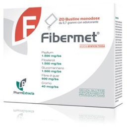 PHARMEXTRACTA Fibermet 20 Buste - Integratore Alimentare