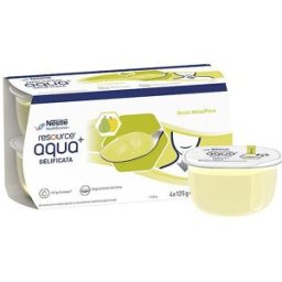 PRODOTTI FMC Resource Aqua Bevanda Gelificata Mela Pera 4 x 125 grammi
