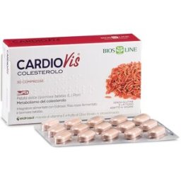 BIOS LINE CardioVis Colesterolo 30 Compresse - Integratore per il Colesterolo