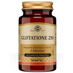 SOLGAR ITALIA Solgar Glutatione 250 30 Capsule - Integratore Antiossidante