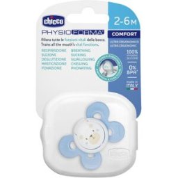 Chicco Succhetto Comfort Silicone Boy 0 - 6 mesi