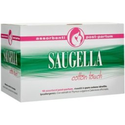Cooper Saugella Cotton Touch Assorbente Post Parto 10 Pezzi