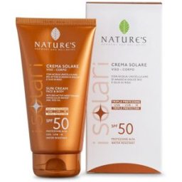 BIOS LINE Nature's Crema Solare SPF 50+ Viso e Corpo 150 ml