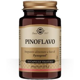SOLGAR ITALIA Solgar Pinoflavo 30 capsule - Integratore Antiossidante