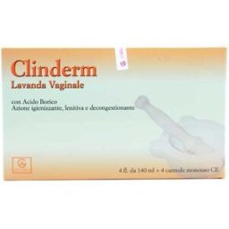 ABBATE GUALTIERO Clinderm Lavanda Vaginale 4 Flaconi da 140 ml