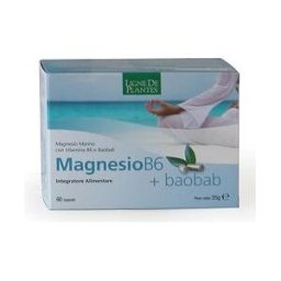 NATURA SERVICE Magnesio B6 + Baobab 60 Capsule - Integratore Alimentare