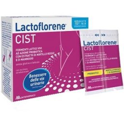 MONTEFARMACO SPA Lactoflorene Cist 10 Bustine - Integratore Benessere Vie Urinarie